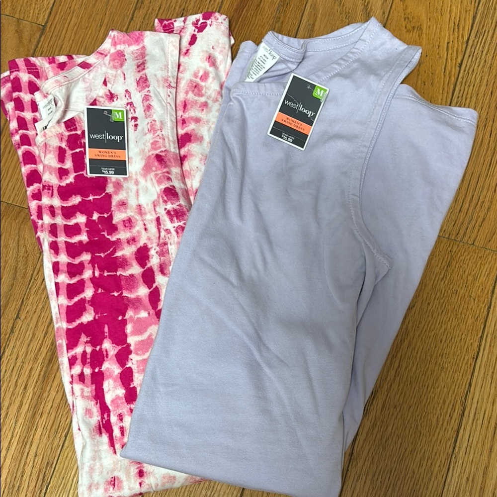 West Loop Pink and Lavender Tank Tops